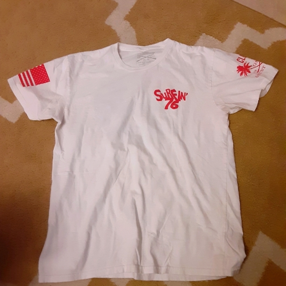 Mens L Club Grunt Style "Surfin' 76" tee